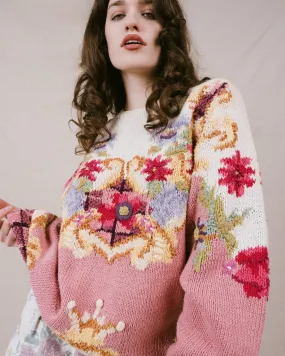 Vintage Candy Color Sweater (XS-M)